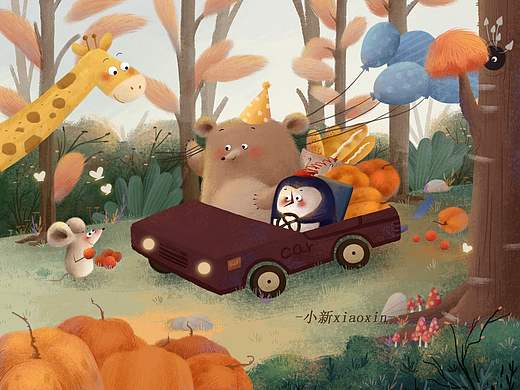 企鹅和小熊系列