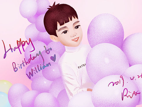 儿子生日快乐呀