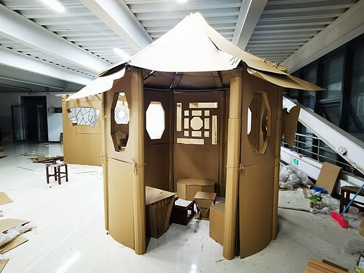 瓦楞纸模型搭建（个人主页-ZNTI3Njg5NTI=） - 建筑设计 - 站酷设计师Z80872932原创素材 - 站酷ZCOOL