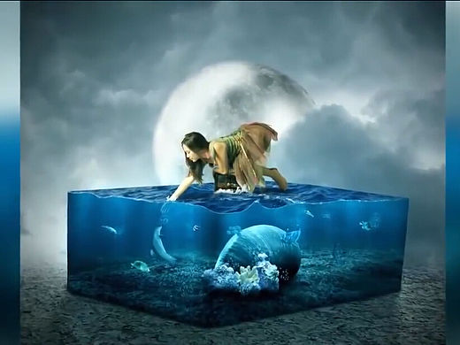 合成视频水族馆Photoshop PC制作 水族馆 合成教程（个人主页-ZMTYyMTk3MzY=） - 海报 - 站酷设计师回忆尽是伤原创素材 - 站酷ZCOOL