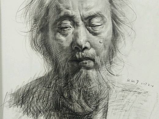一些考前的素描头像全当是记录一下（个人主页-ZMjYwMjAzOTY=） - 创作习作 - 站酷设计师列宿9原创素材 - 站酷ZCOOL