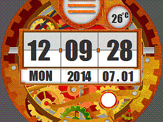 果壳电子智能手表UI设计