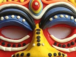 面具-手工（个人主页-ZMzM2NjYyMA==） - 工艺品设计 - 站酷设计师痴兽原创素材 - 站酷ZCOOL