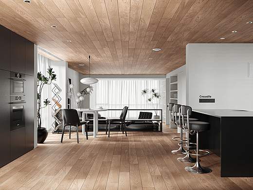 现代家装客餐厅