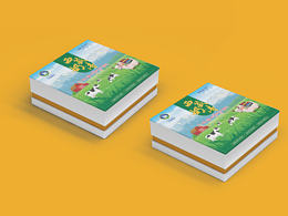 扁平风插画包装设计