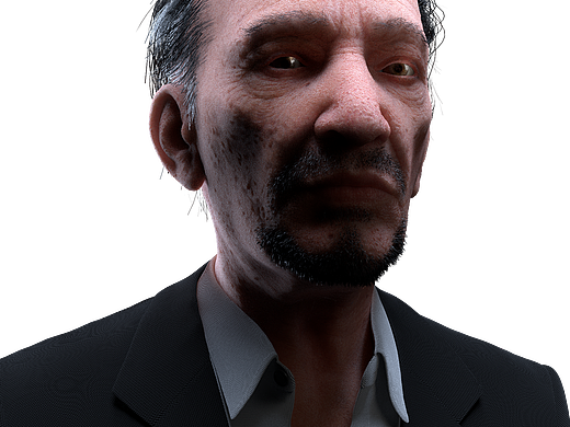 三维老人渲染练习（个人主页-ZMzQ4MDI0NjQ=） - 人物/生物 - 站酷设计师Garin张原创素材 - 站酷ZCOOL