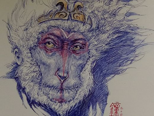 猴头:monkey_face:（个人主页-ZMzAyNDM4MzY=） - 绘画 - 站酷设计师画徒原创素材 - 站酷ZCOOL