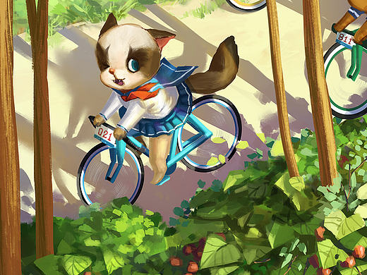 商稿（個(gè)人主頁(yè)-ZMTg2MzM1NDg=） - 商業(yè)插畫(huà) - 站酷設(shè)計(jì)師林單調(diào)原創(chuàng)素材 - 站酷ZCOOL