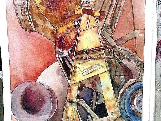 懷舊系列（個(gè)人主頁(yè)-ZMjIyNDY0NTY=） - 繪畫(huà) - 站酷設(shè)計(jì)師915822338原創(chuàng)素材 - 站酷ZCOOL