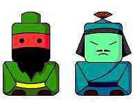 三国人物卡通设计