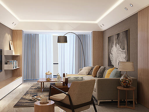 绿城兰园 后现代主义 136㎡