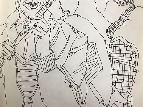 最近的几张生活速写（个人主页-ZNDU2NDc5MzI=） - 绘画 - 站酷设计师谷灵原创素材 - 站酷ZCOOL