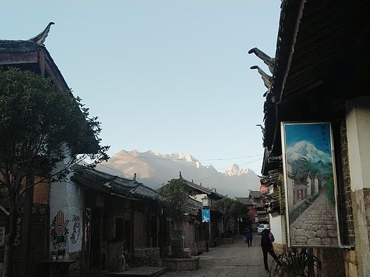丽江白沙古镇白沙壁画