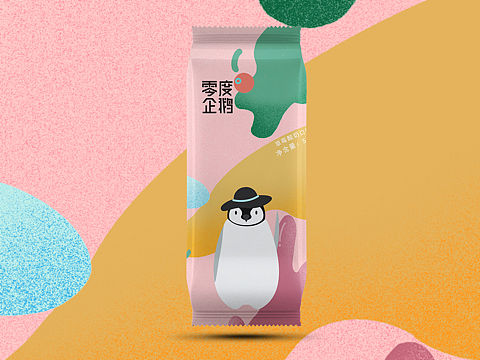 零度企鹅冰淇淋包装