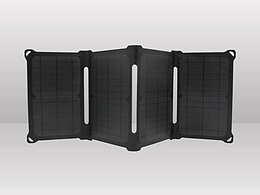 太阳能折叠板展示