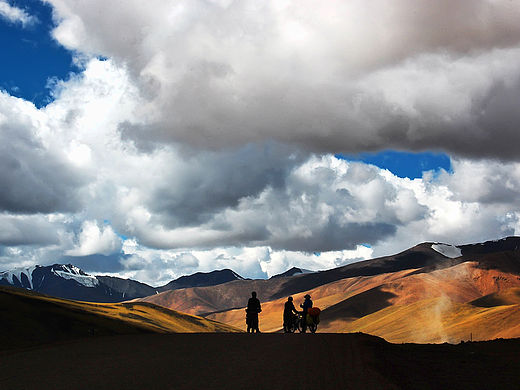 新藏线风光图。