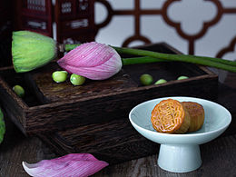 月餅拍攝，誤入藕花深處。