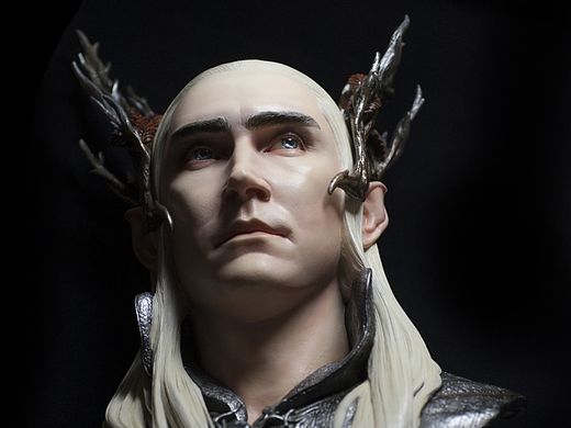 瑟兰迪尔胸像涂装完成~~