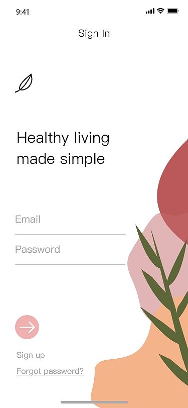 App登录页面