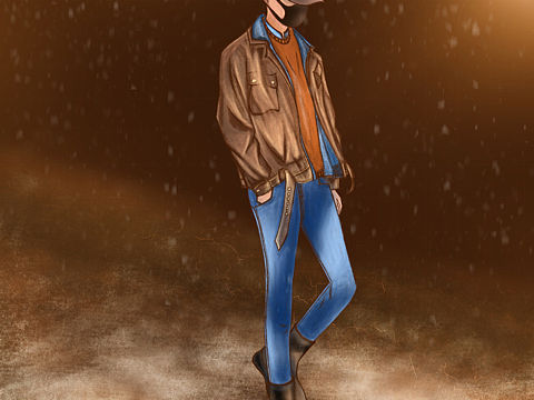 人物练习（个人主页-ZNTY5MDE1OTY=） - 创作习作 - 站酷设计师画小白吖原创素材 - 站酷ZCOOL