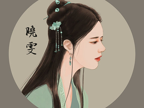 古风头像（1）（个人主页-ZNDQ2NzMxMzI=） - 艺术插画 - 站酷设计师x竹子x原创素材 - 站酷ZCOOL