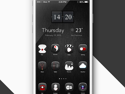 一套黑色主题图标（个人主页-ZMTYwMjA4NDA=） - 图标 - 站酷设计师DarcyWen原创素材 - 站酷ZCOOL