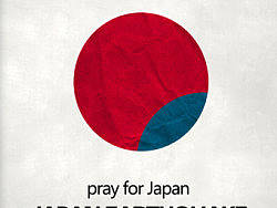 日本地震 做几张不同风格的海报 望日本的同学能看到 呵呵