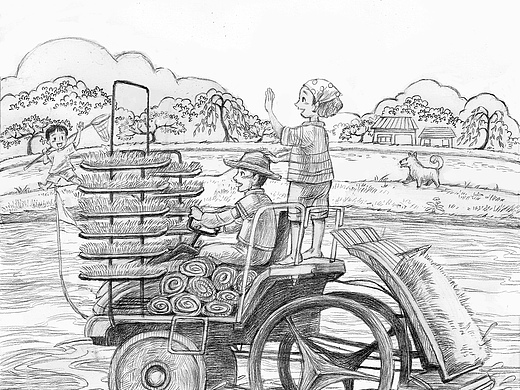 二十四节气明信片之立秋