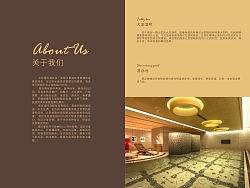 一个宣传册子