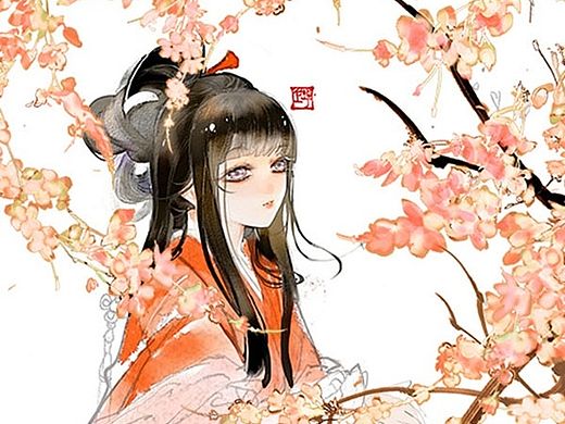 原创作品-古风-5月14日涂(加过程涂)