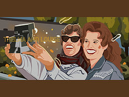 电影插画｜末路狂花 ​​​ 