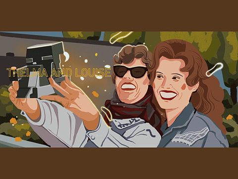 電影插畫｜末路狂花 ???（個人主頁-ZNTMxODAyOTY=） - 創(chuàng)作習作 - 站酷設計師陸柒捌678原創(chuàng)素材 - 站酷ZCOOL