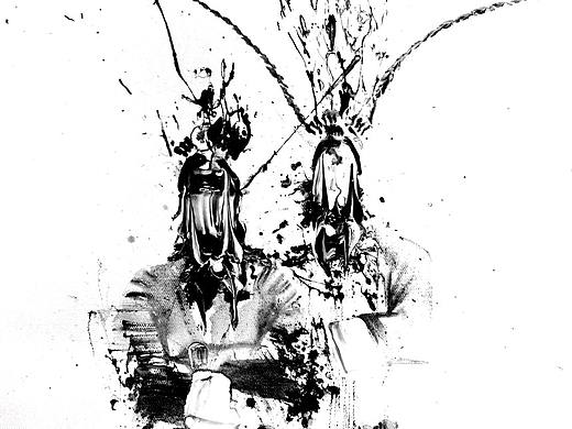 邓宇意象油画.时尚京剧