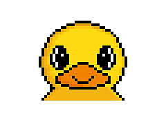 LT DUCK小黄鸭像素表情包