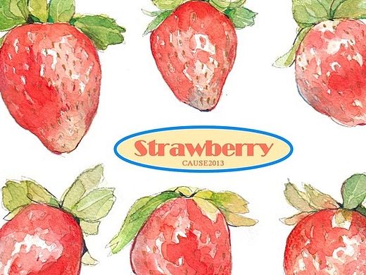 strawberry（個(gè)人主頁(yè)-ZMTUxNzU1MTY=） - 創(chuàng)作習(xí)作 - 站酷設(shè)計(jì)師生機(jī)勃勃原創(chuàng)素材 - 站酷ZCOOL