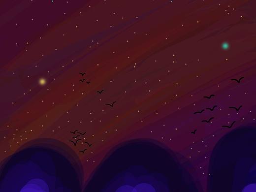 与星空