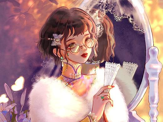 黄昏梳妆台