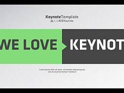 【Keynote】原创模版
