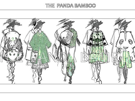 服装效果图设计整合（个人主页-ZMjE1OTQyMzI=） - 休闲/流行服饰 - 站酷设计师孙阿婆原创素材 - 站酷ZCOOL