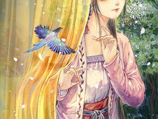 原创水彩（个人主页-ZNTY0NjI4MDA=） - 创作习作 - 站酷设计师画画的凉拌折耳根原创素材 - 站酷ZCOOL