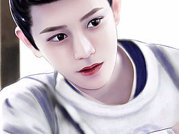 传闻中的陈芊芊之韩烁转手绘