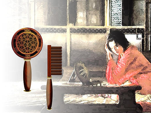 小轩窗，正梳妆