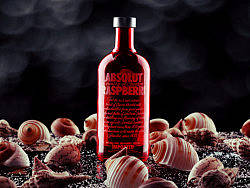 Absolut Vodka-Raspberri & Milkshake
