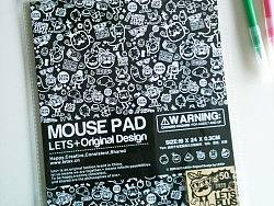 LETS+艺术家合作系列限量鼠标垫MOUSEPAD