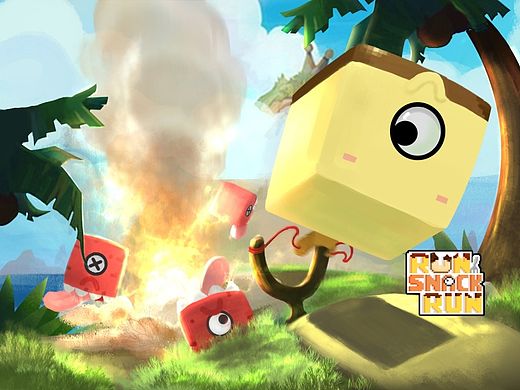 run snack run游戏设计，已上架app store和安卓google play