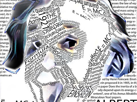 愛因斯坦點狀平構圖