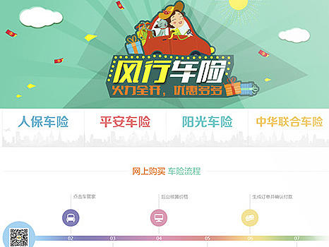 风行车险网页设计