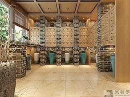 秦皇岛市|龙熙半岛|茶室会所效果图品鉴