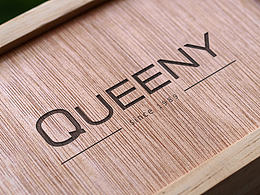 胡曉波logo班作業(yè)-護膚品品牌queeny