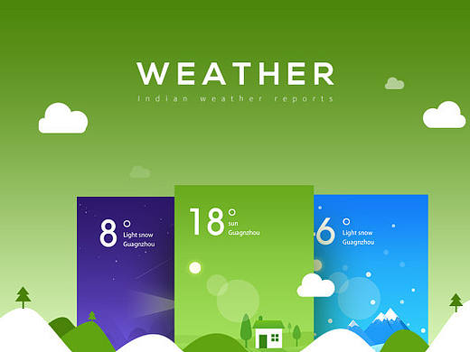 天气界面